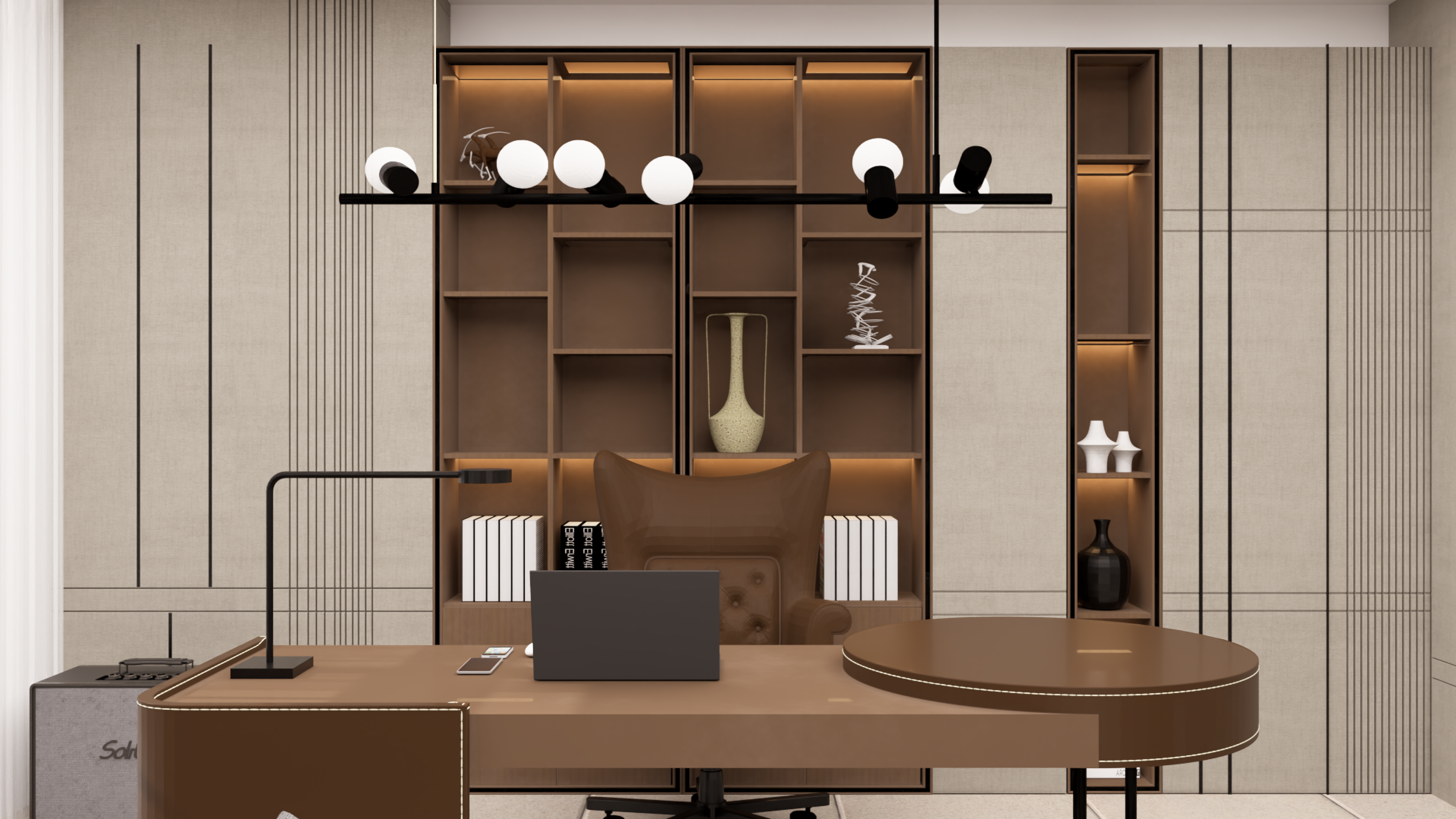 Modern Office Interiors Designed for Productivity & Timeless Elegance