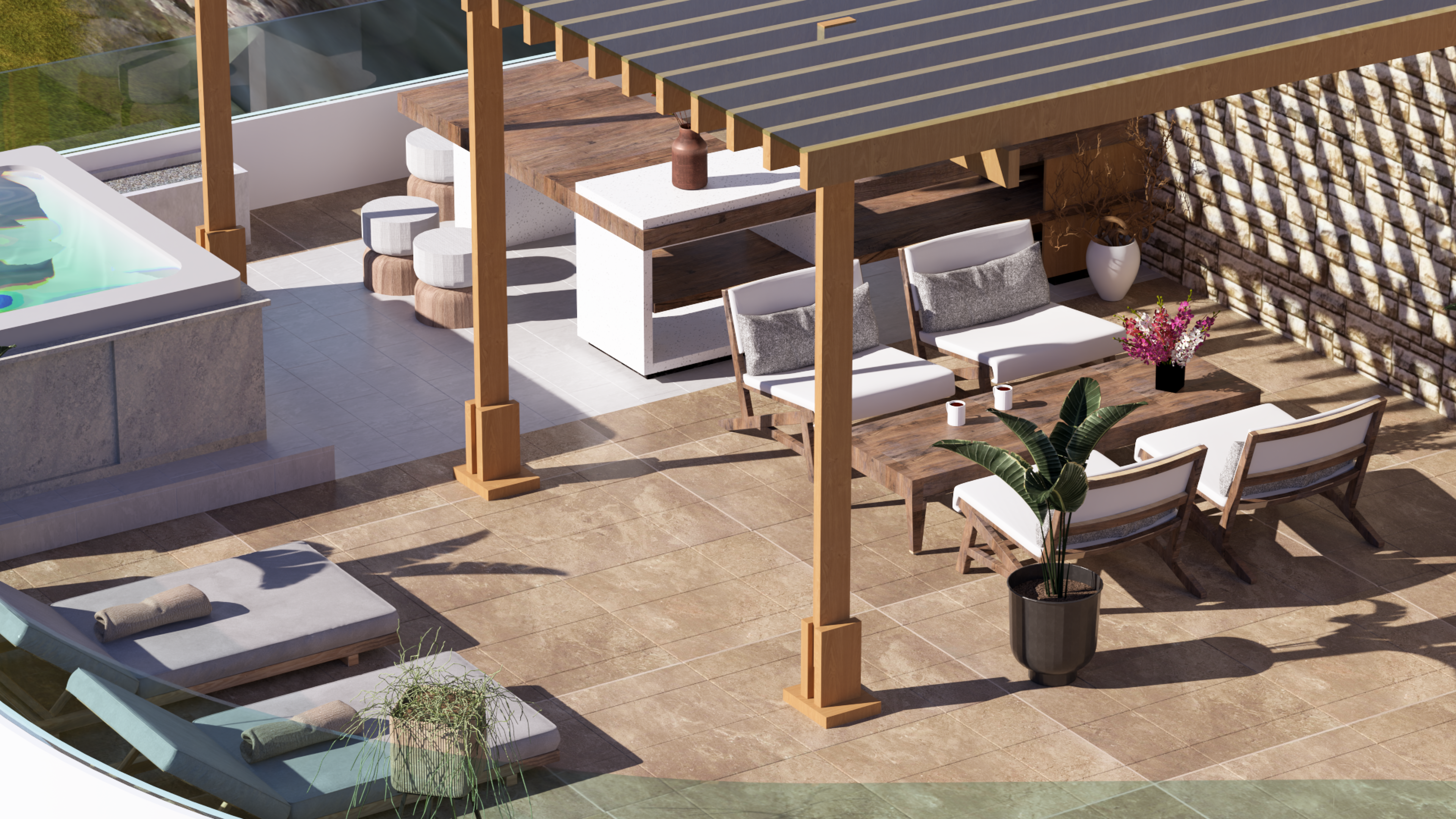 Exquisite Outdoor Living Spaces Curated for Luxury & Tranquil Nairobi Living